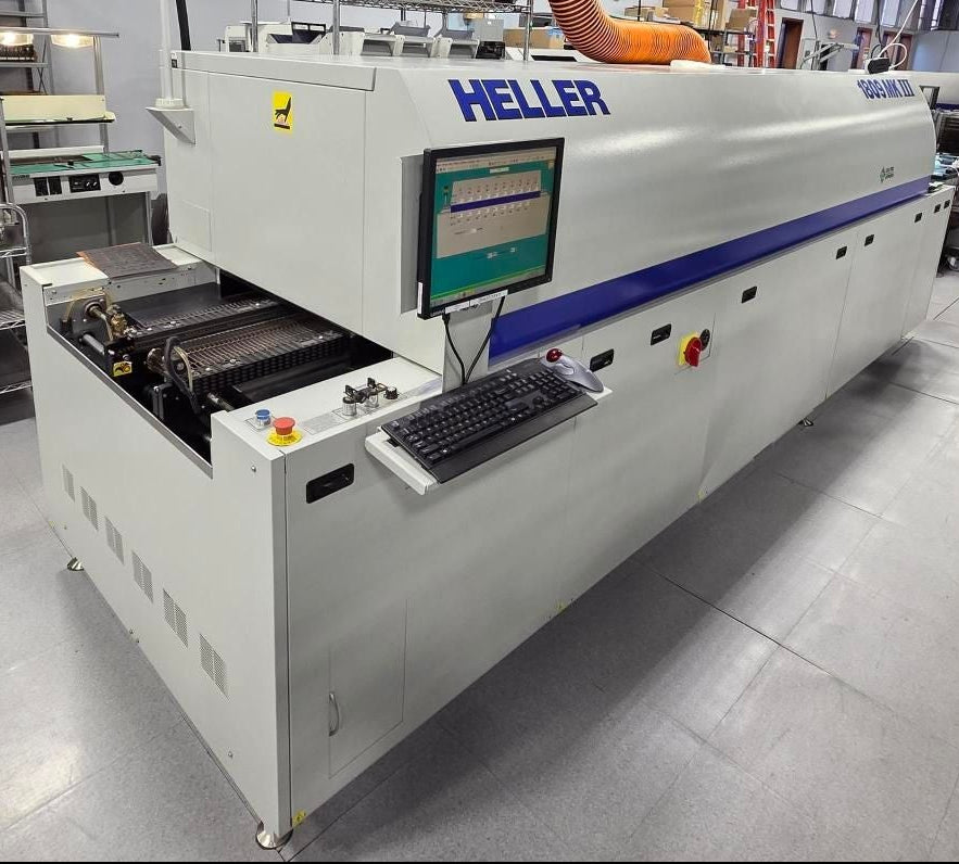 Heller 1809MKIII 9 zone lead free reflow oven - 2017 - 208V