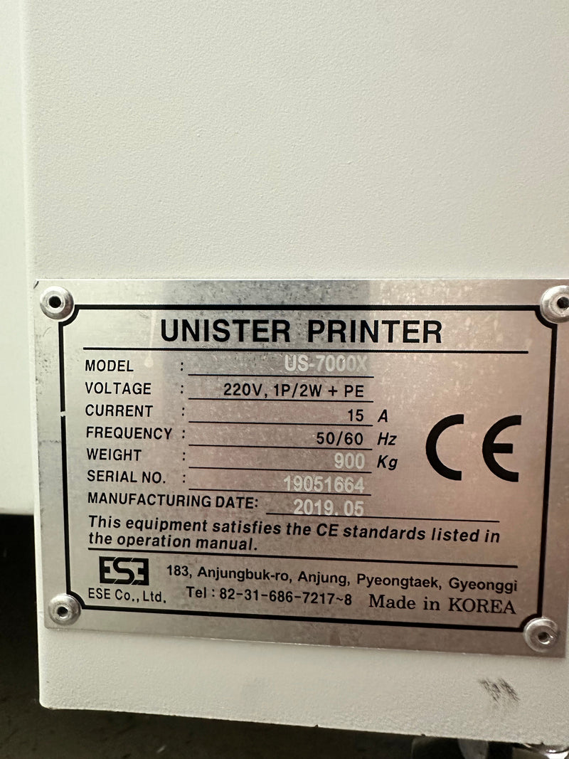 ESE US-7000X Screen Printer -2019