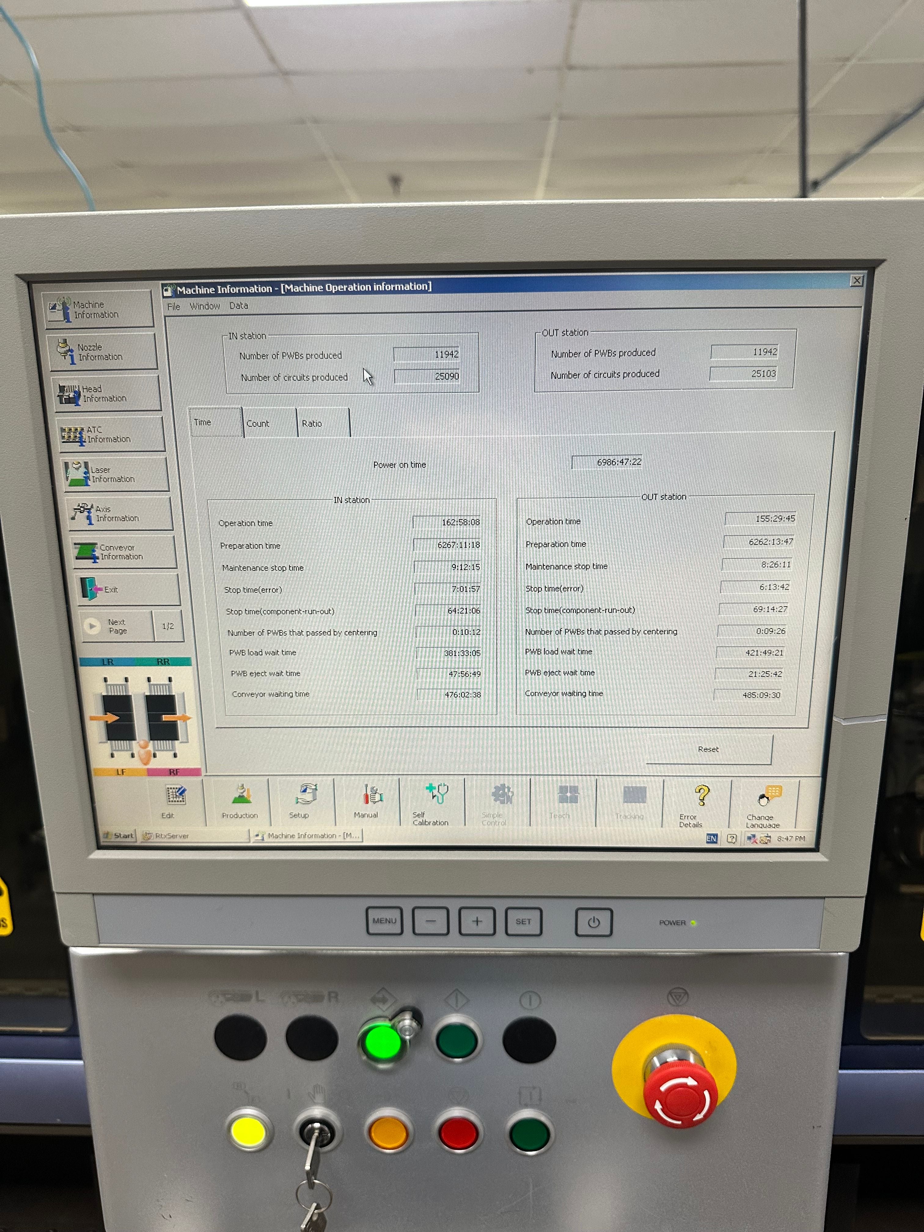 JUKI FX-3 High Speed Pick and Place  2009 #F38-D1023