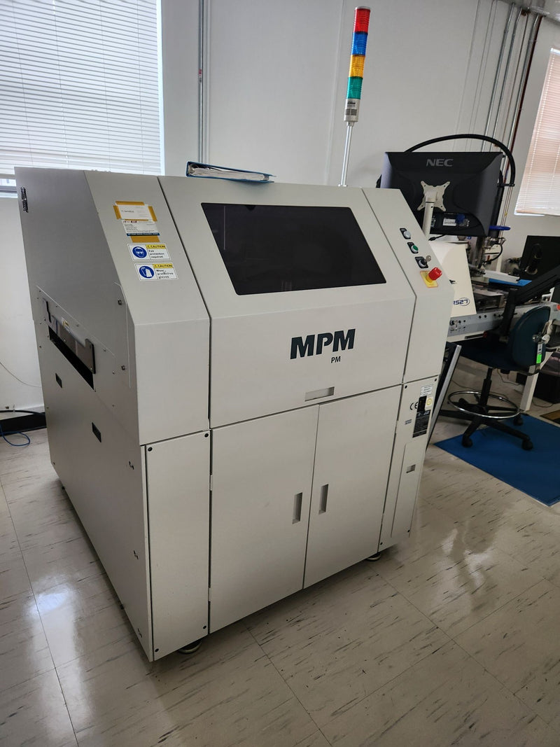 ITW MPM 100 Screen Printer - 2018 - 2D Inspction - Quiktool