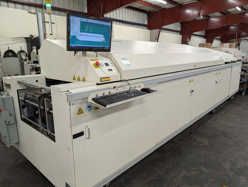 BTU Pyramax 125A 10 Zone Lead Free Reflow Oven - 2013