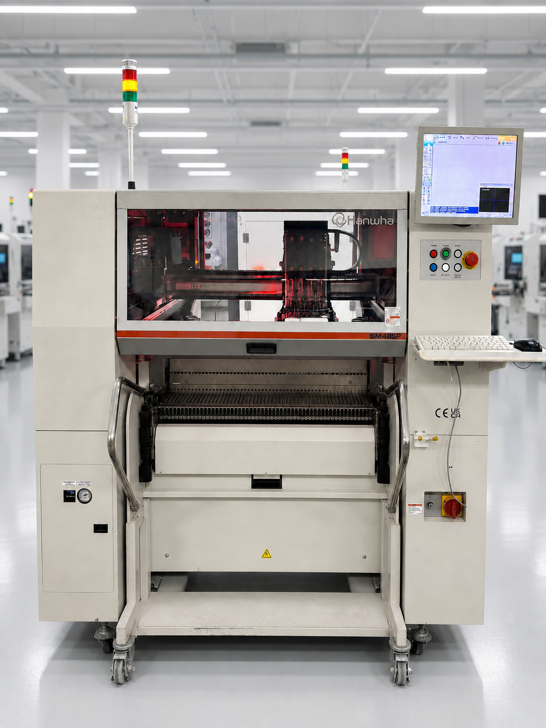 Hanwha SM485 Plus SM485P Multifunction Mounter - 2023 SN DJ-0167
