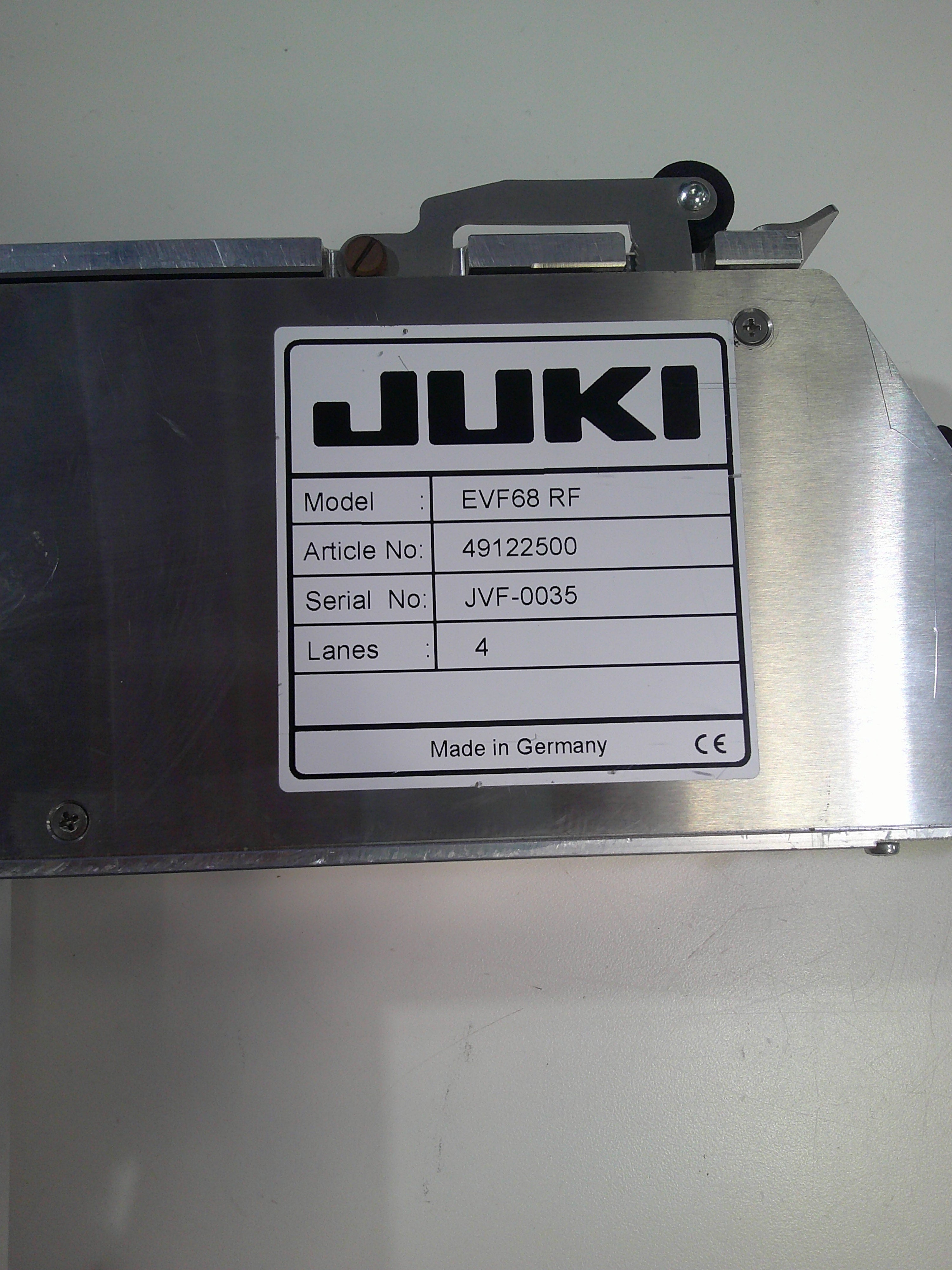 JUKI RF Vibratory Feeder - Electric for RS-1 RS-1R RX