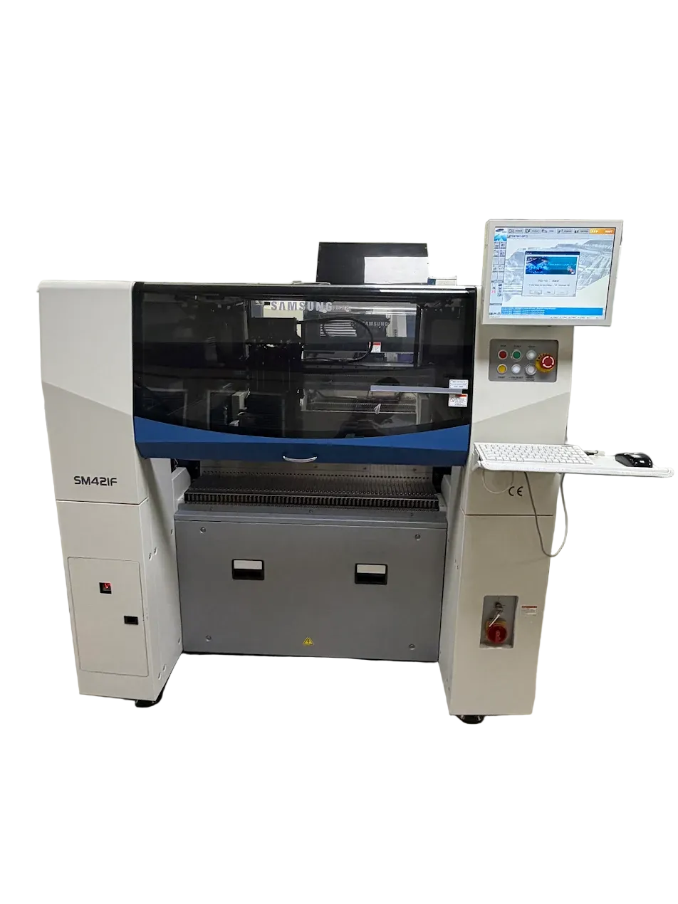 Hanwha Samsung SM421 F Pick and Place Machine #CW-2654-B2