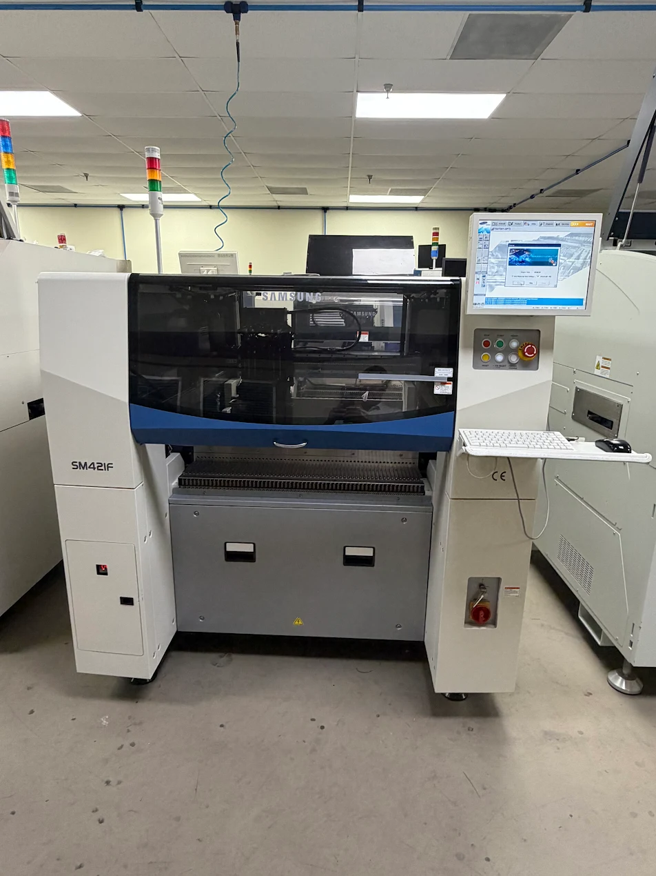 Hanwha Samsung SM421 F Pick and Place Machine #CW-2654-B2