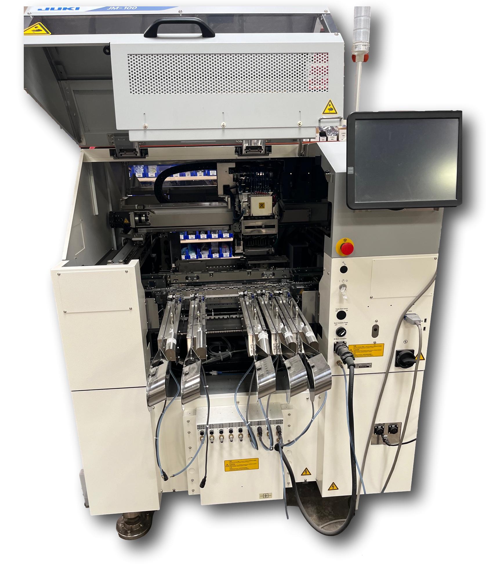 JUKI JM-20 & JM-100 Odd Form Hybrid SMT & Through-Hole Insertion Package-PENDING