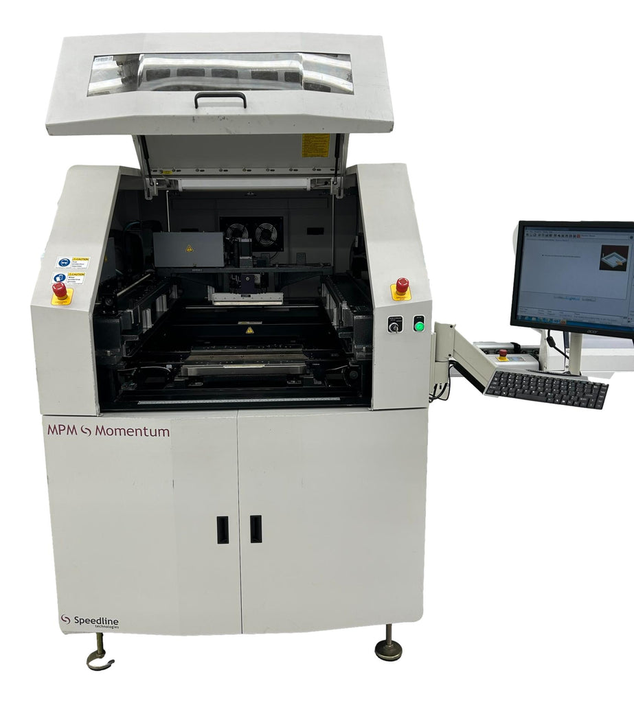 MASCHINE プロダクションシステム Speedline MPM Momentum Automatic Screen Printer 2011 #M100788