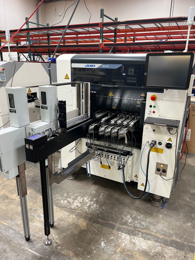 JUKI JM-20 & JM-100 Odd Form Hybrid SMT & Through-Hole Insertion Package-PENDING