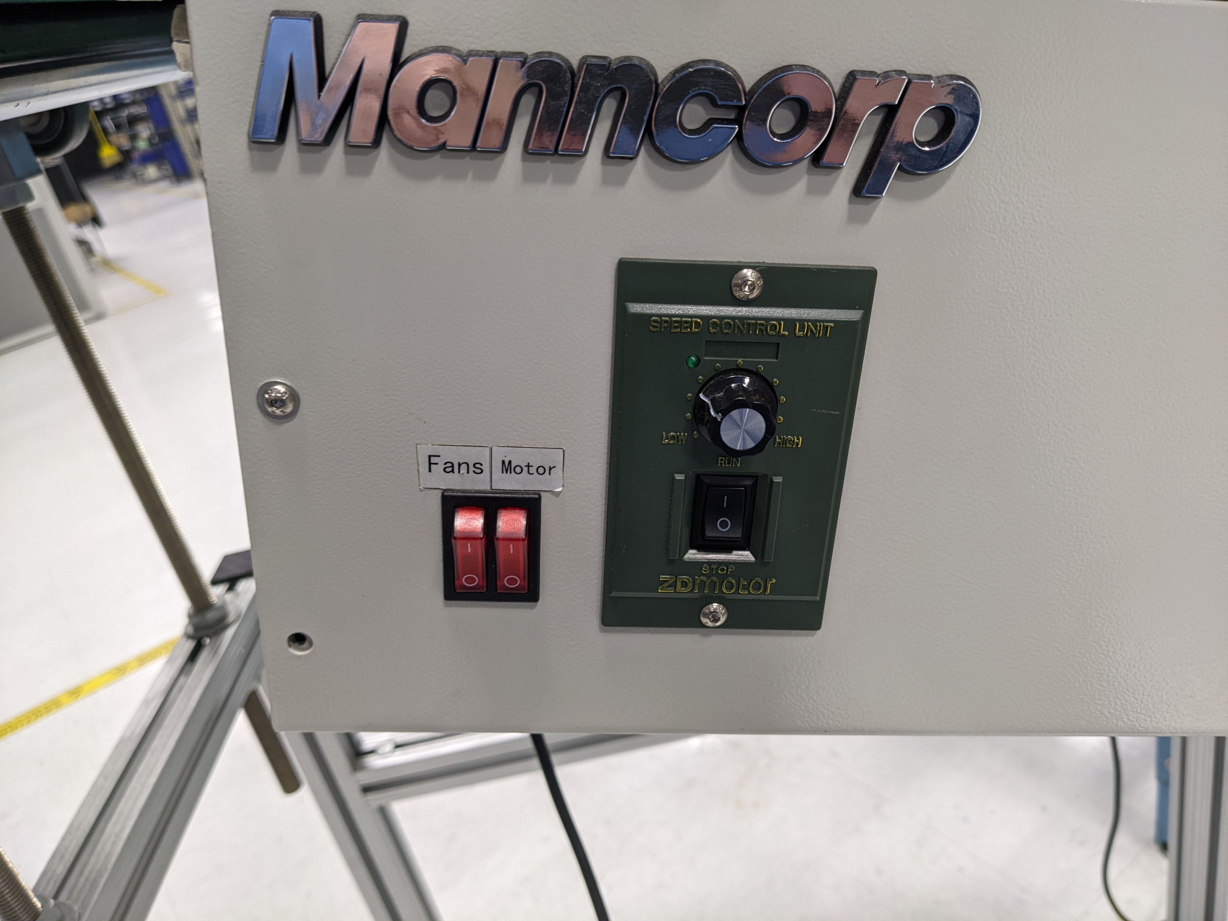 Manncorp Wave Exit Conveyer w/Cooling fans WU-120M-111 - 2019