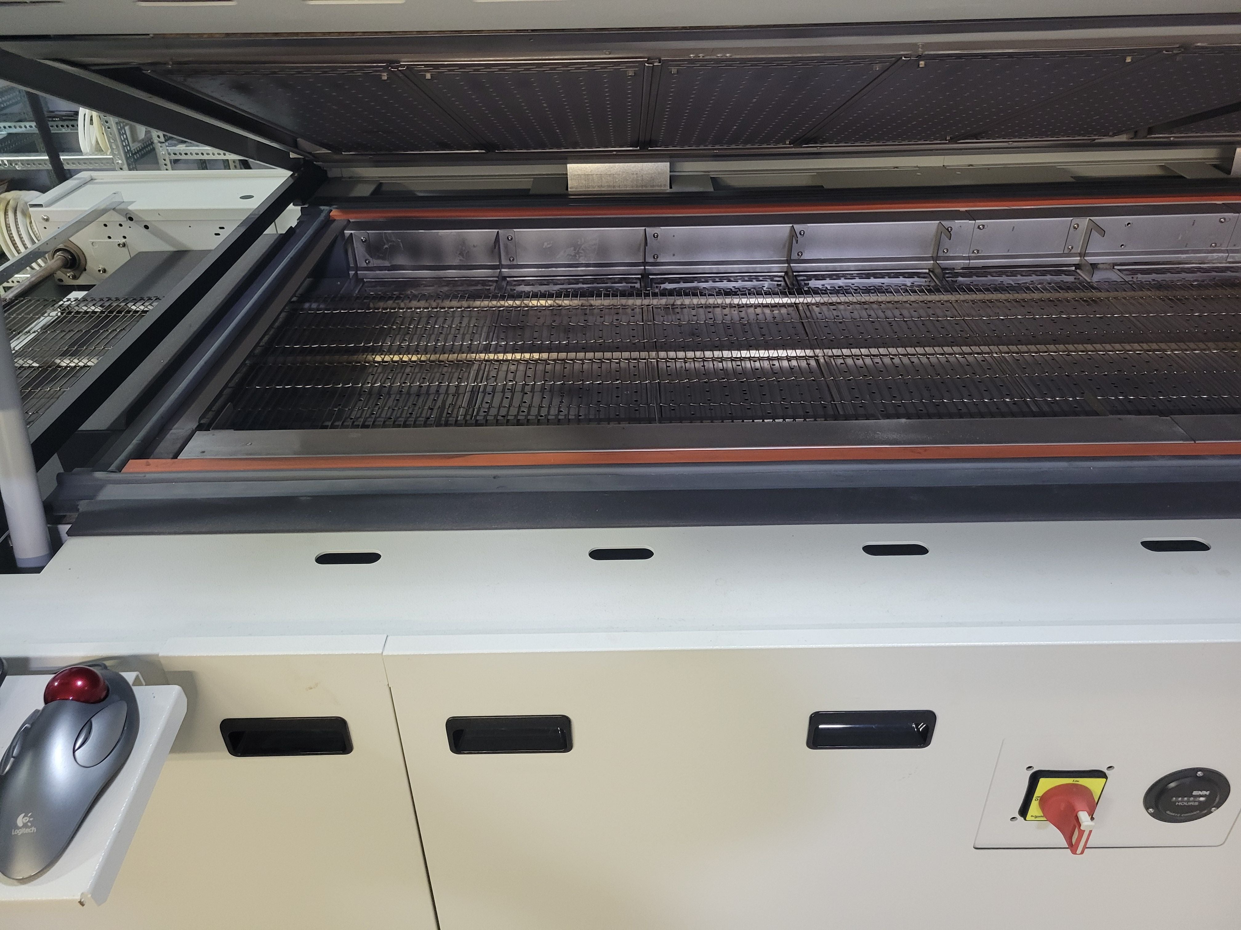 Heller 1707MK3 2015 7 Zone Lead Free Reflow oven # 075S3-B7A2S-301411-05