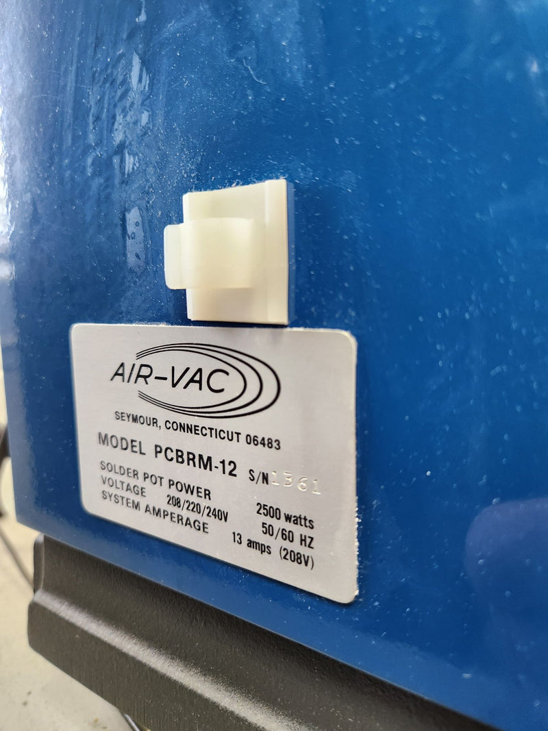 AIRVAC PCBRM 12 - Solder Fountain