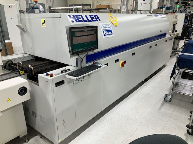 Heller 1809MKIII 9 zone lead free reflow oven - 2011- 480V