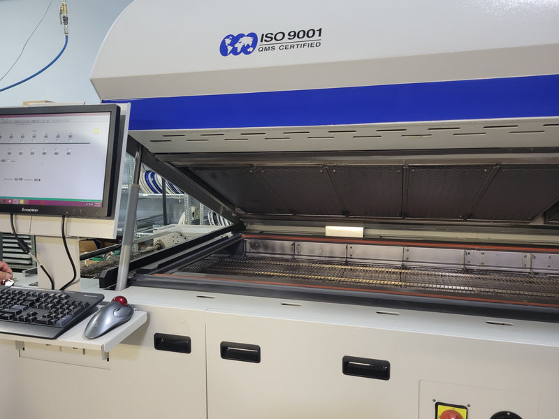 Heller 1707MK3 2015 7 Zone Lead Free Reflow oven