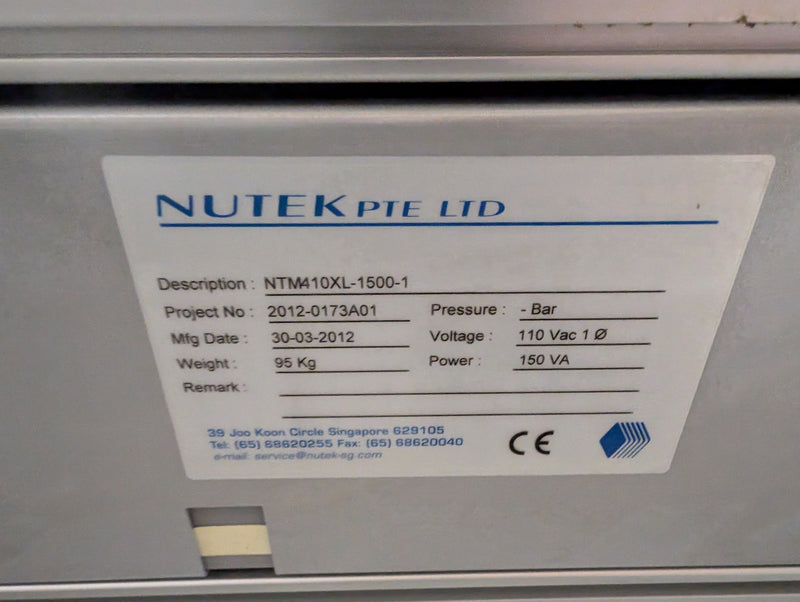 Nutek NTM410XL-1500-1 2012 0173A01