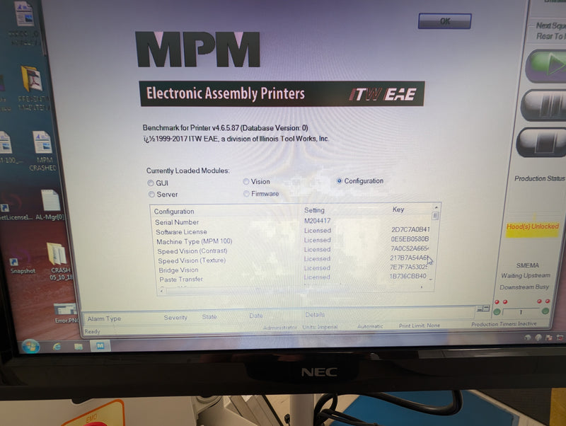 MPM ITW Momentum 100 1/2018 - 2D inspection - Quiktool