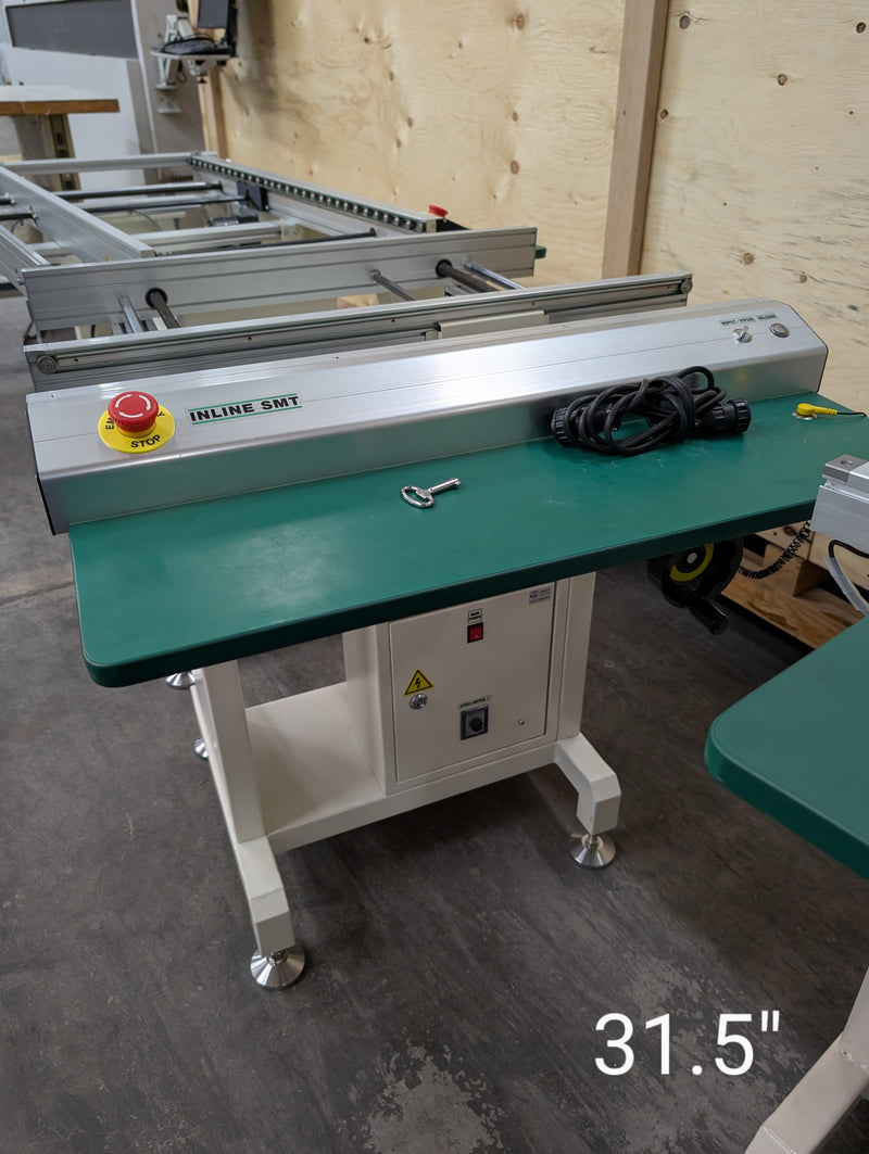INLINE SMT GBC-800-IC 800MM (31.5") Single Stage inspection conveyor