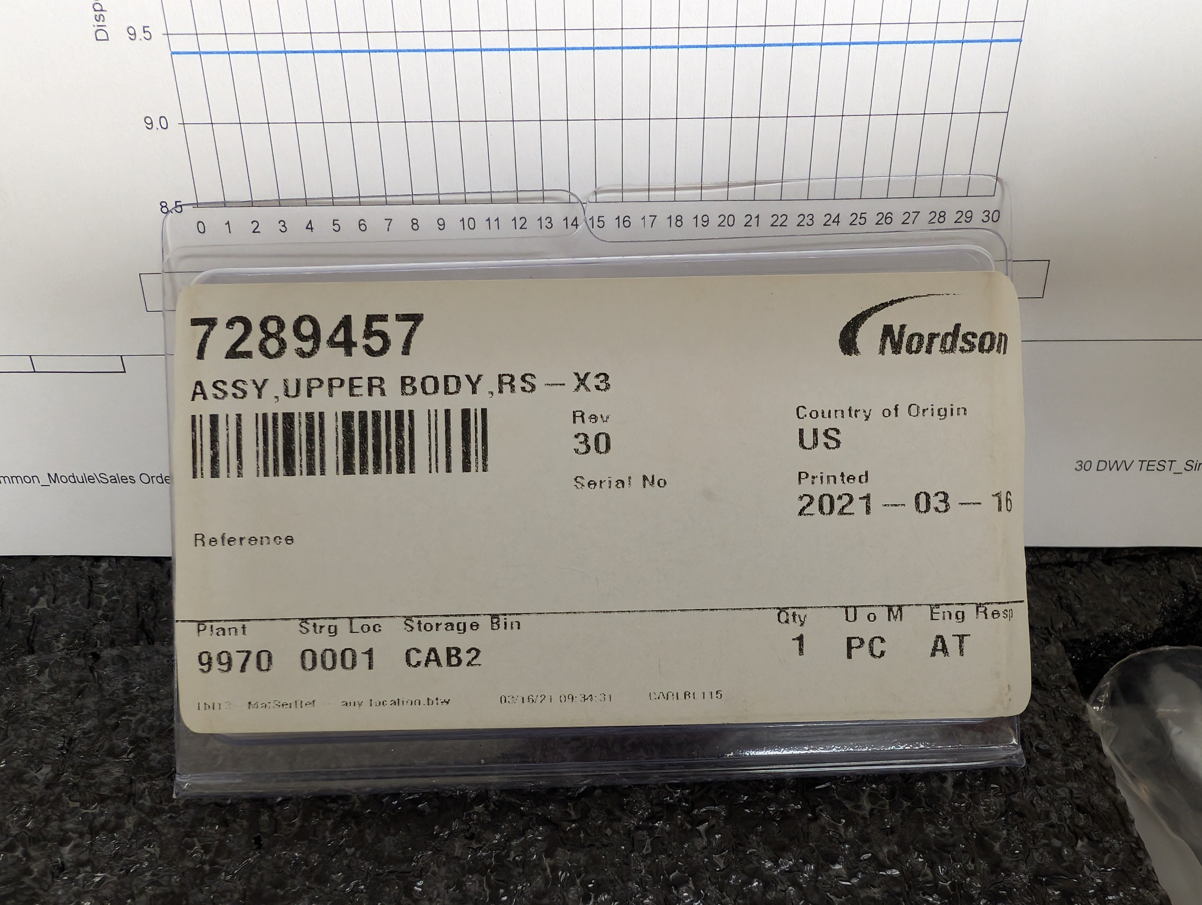 ASYMTEK NexJet NJ-8 Jetting Dispense System ReadiSet Jet Cartridge