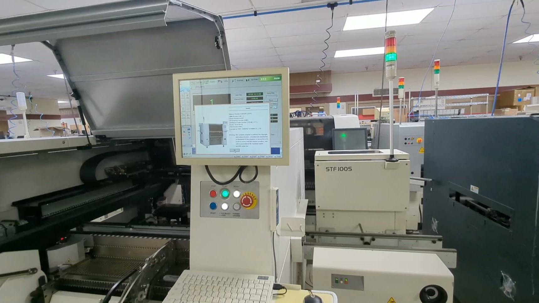 Hanwha Samsung SM482 Flexible placement Machine #D2-0126-C2 - PENDING