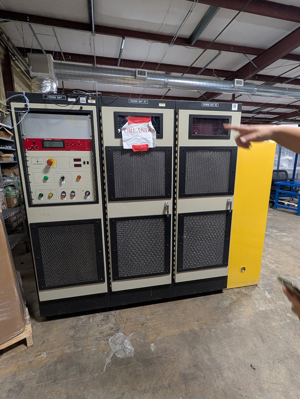 DATA PHYSICS 4022 Large Vibration Shaker 35K LB Force + Ling DMA40P20-340 Amp