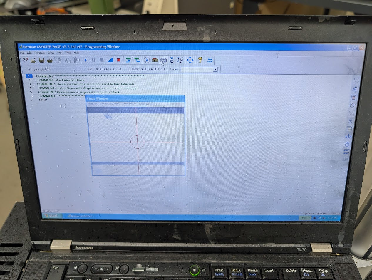 Asymtek Spectrum S-910N 2013 Inline Dispenser, DV-8000 #S23183