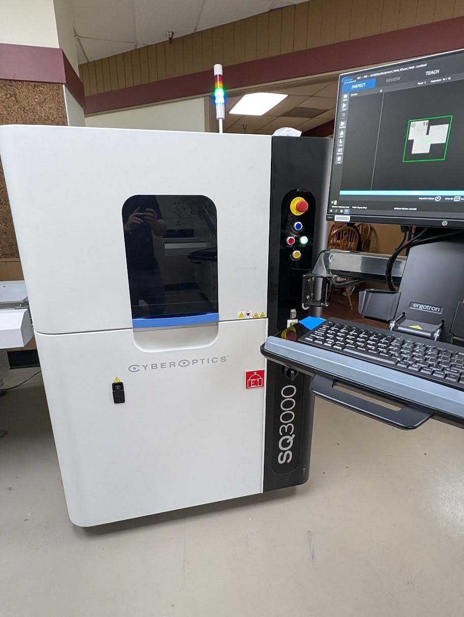Cyberoptics SQ3000 3D AOI - 2022 # #S2201