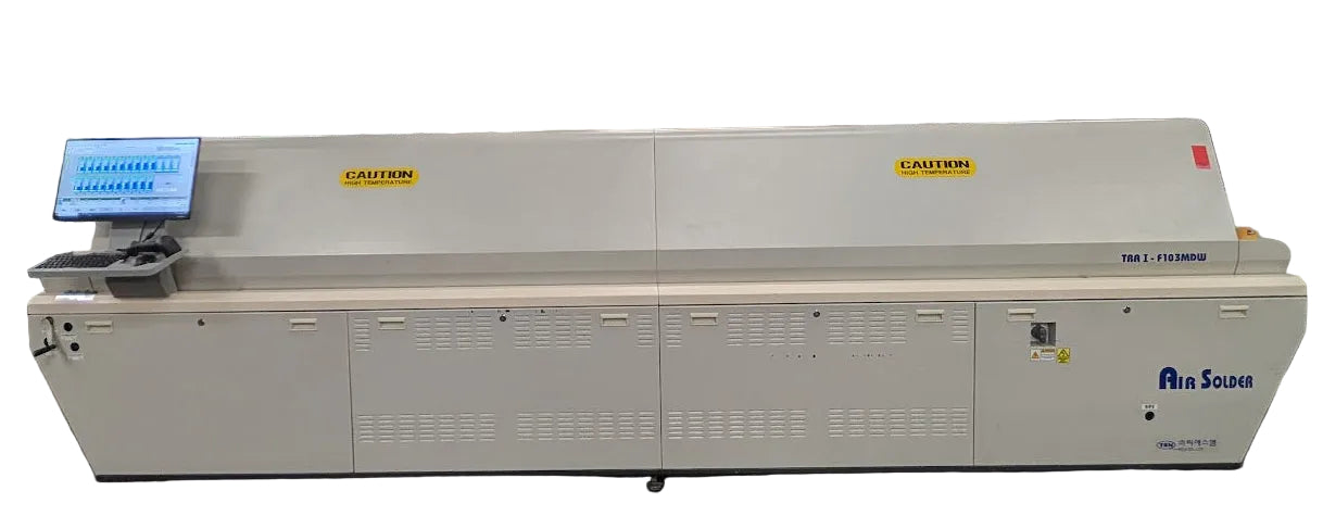 TSM TRA I - F103MDW 10 Zone Reflow Oven - 2023