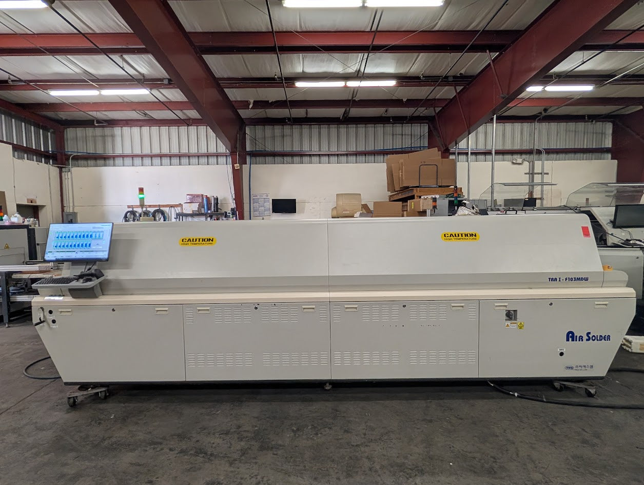 TSM TRA I - F103MDW 10 Zone Reflow Oven - 2023