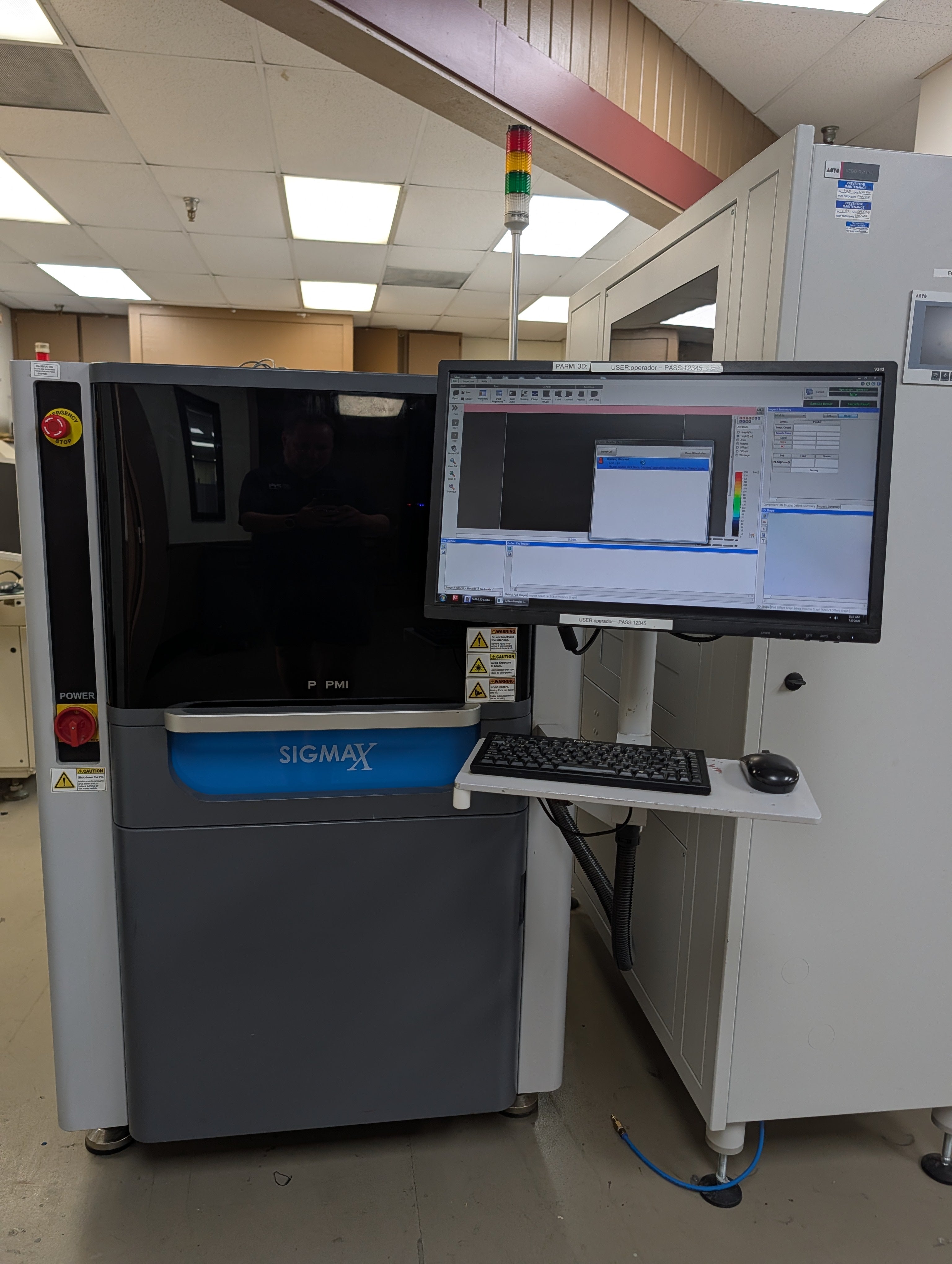Parmi SigmaX L 3D Paste Inspection -2017 #SMB86617F  PFI: 236