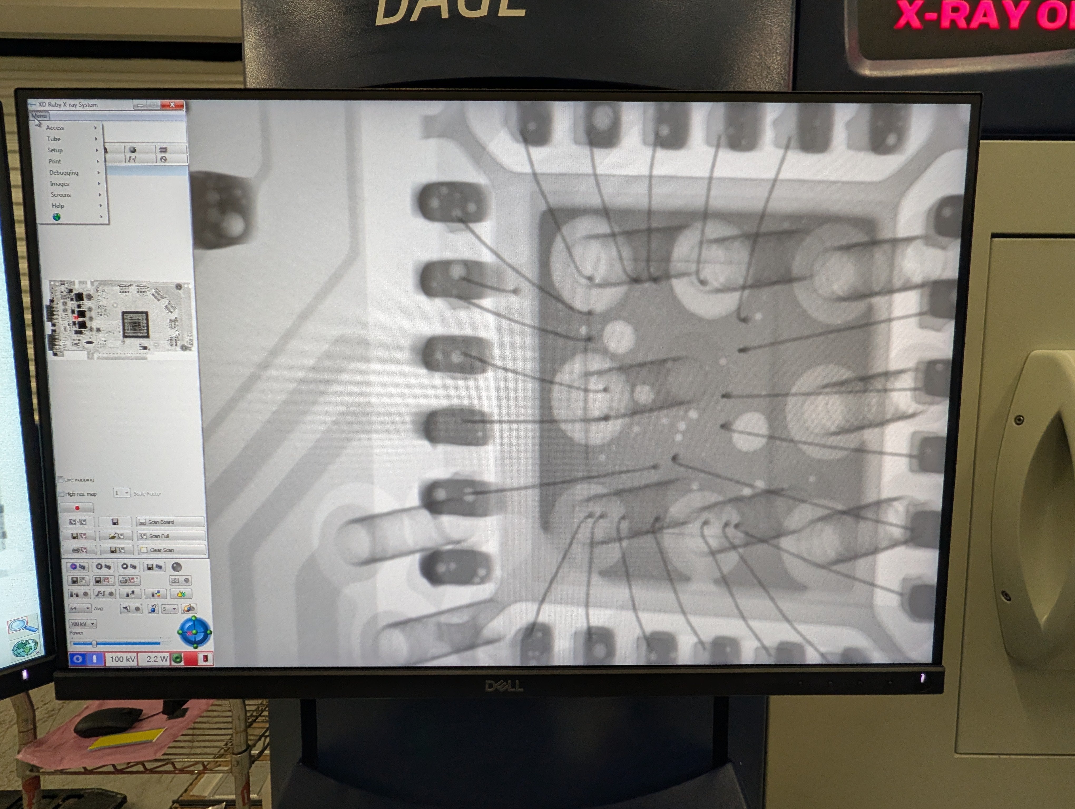 Nordson Dage Ruby XD7600NT X-Ray w/  X-Plane 10 watts