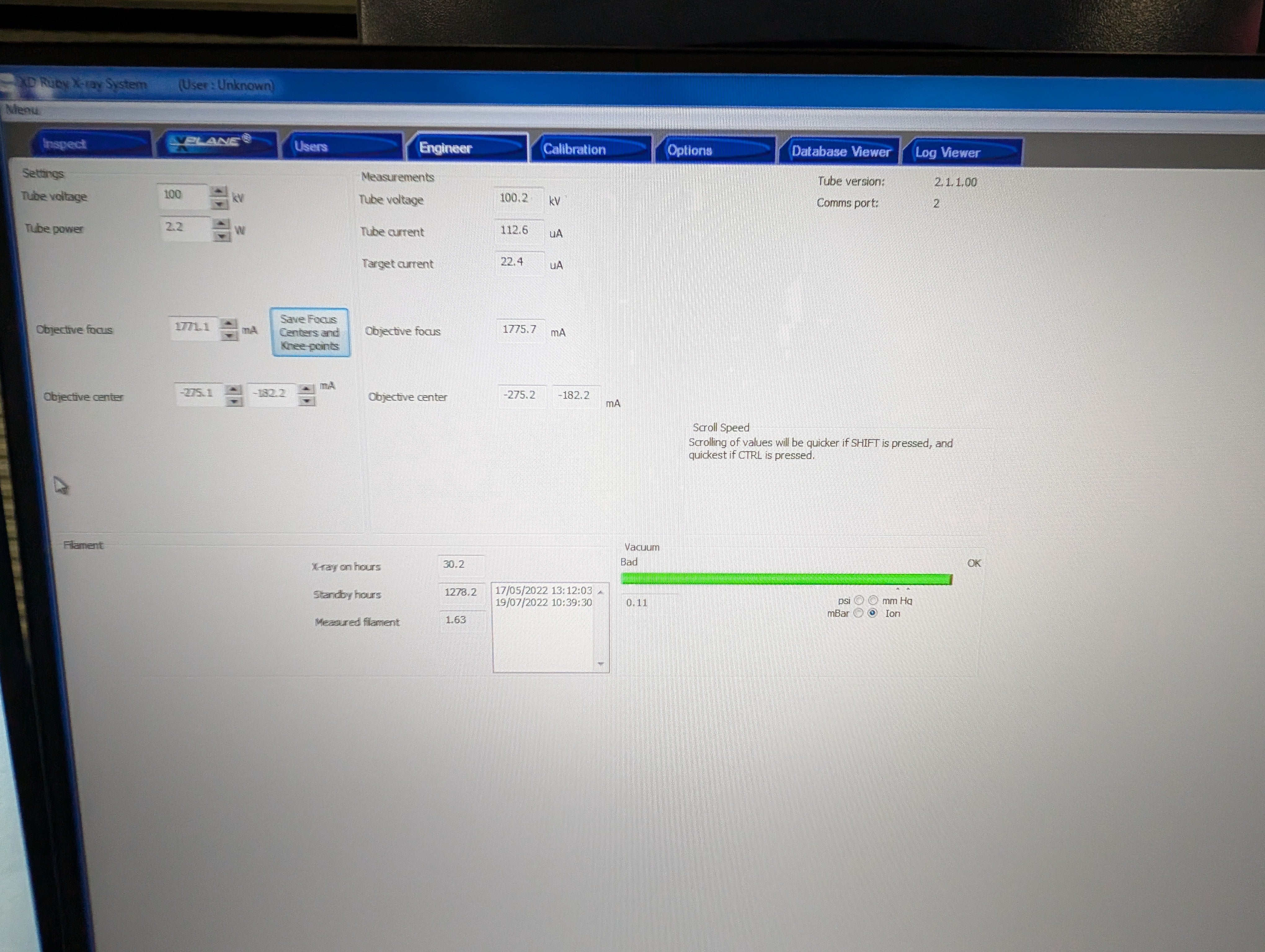 Nordson Dage Ruby XD7600NT X-Ray w/  X-Plane 10 watts