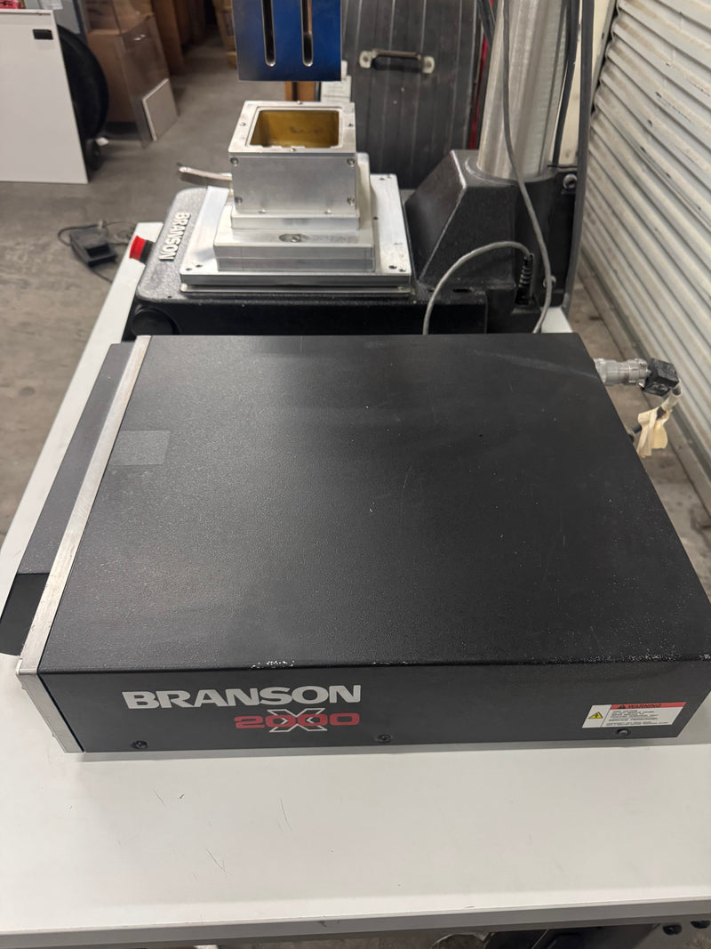 Branson 2000xdt 20:4.0 Ultrasonic Welder 4000 Watts 20 KHZ