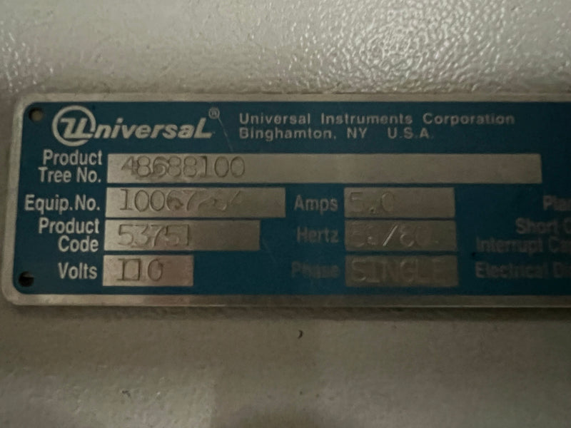 Universal 5375i 36" Work Station / inspection conveyor