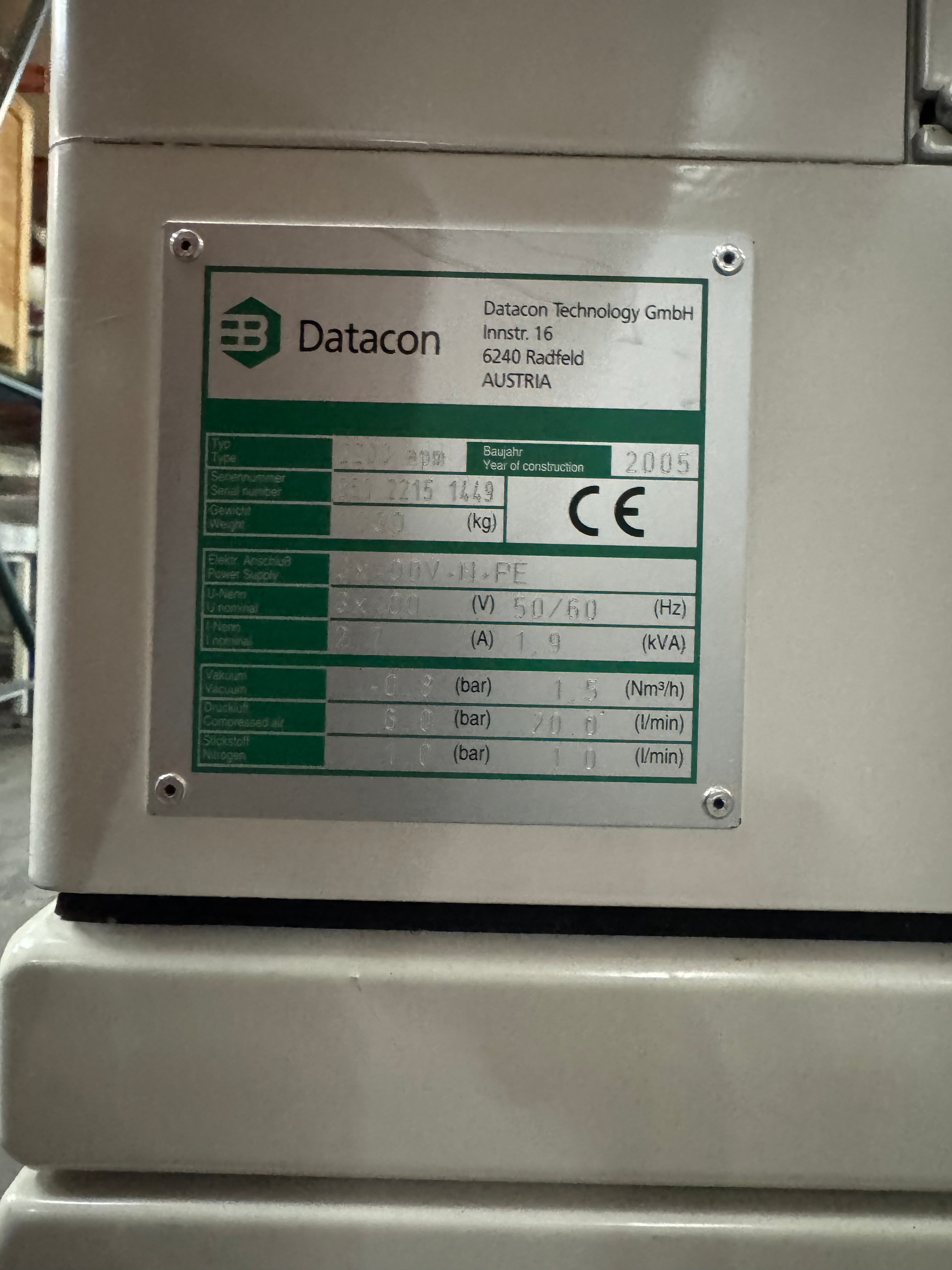 Datacon 2200 APM Die Attach / Flip Chip Assembly Machine