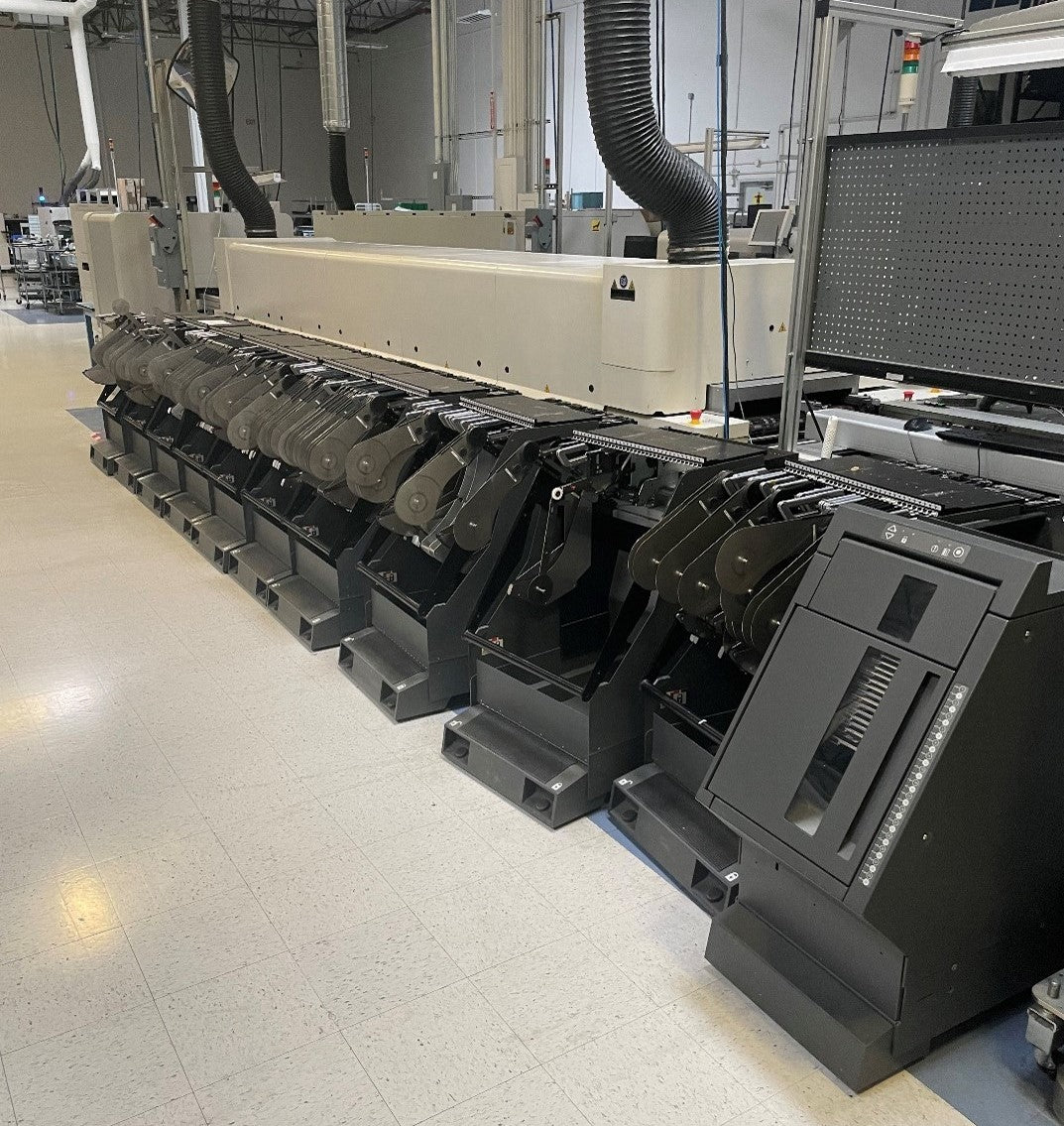 K&S Assembleon Complete Line: IFLEX (3 machines), Dek 03iX, Vitronics XPM3i, AOI, Feeders/trolleys & Handling equipment! - 2012