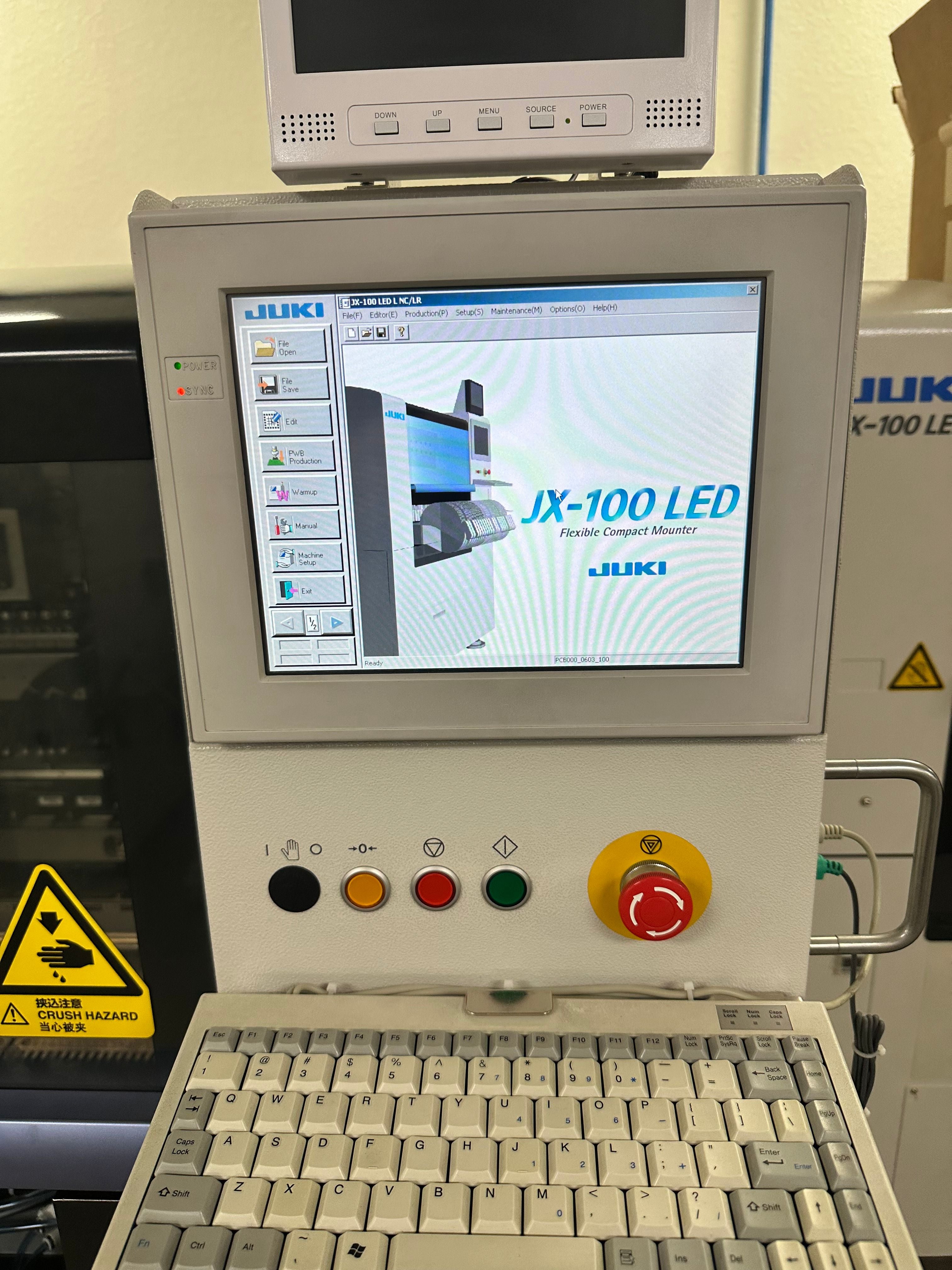 JUKI JX-100 LED Pick and Place 15.3k CPH - 2012