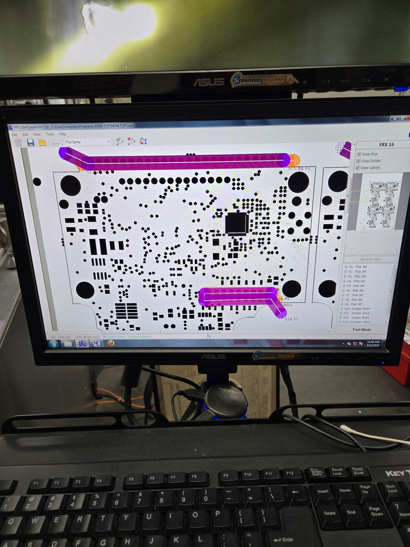 RPS FRX16 Lead Free Selective Solder - Windows 7