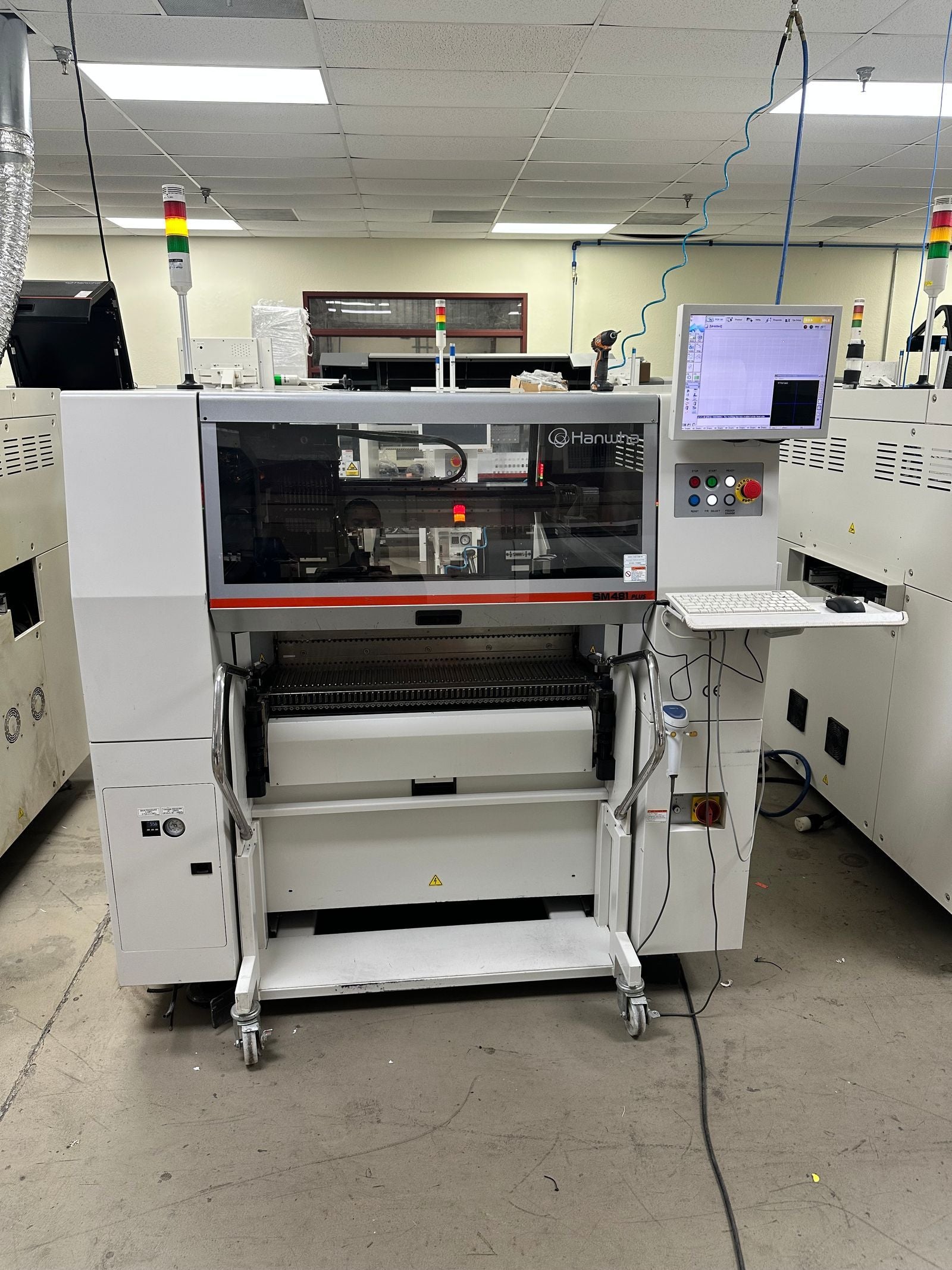 Hanwha SM481 Plus Pick and Place - 2021 ID: 170 SN: DF-3777