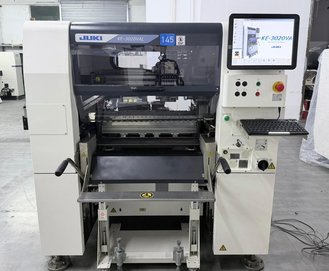 JUKI KE-3020VAL 2017 Fine Pitch Pick and place w/ TR6 Tray feeder