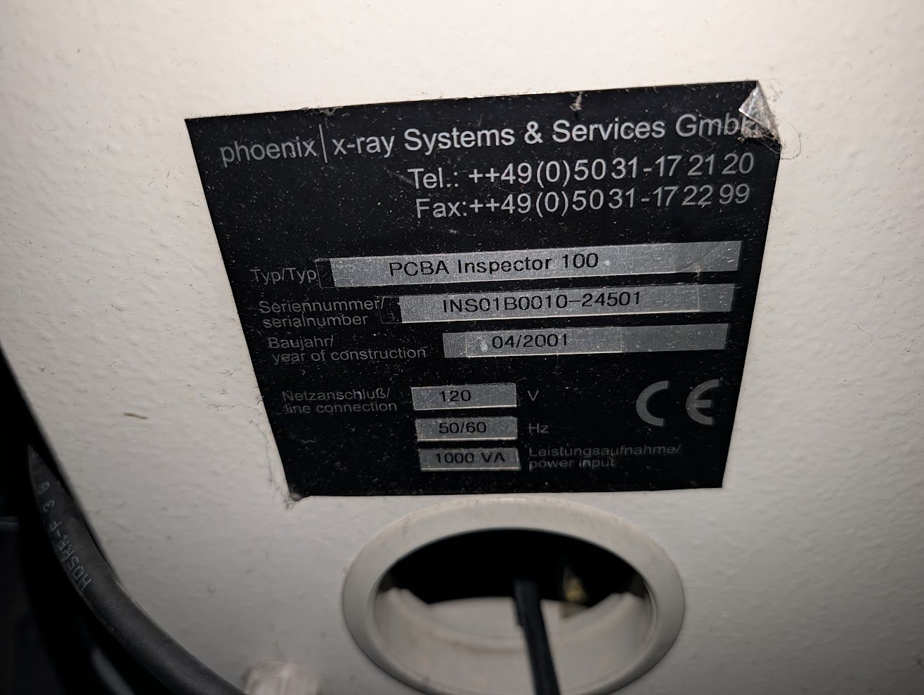 GE/Phoenix PCBA Inspector - 100Kv - #24501