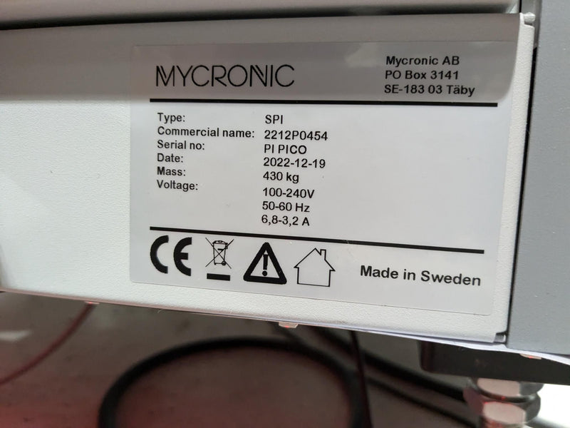 Mycronic PI Pico M 3D SPI - 2022