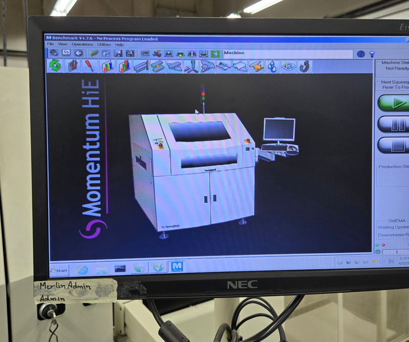 Speedline  Momentum Automatic Screen Printer 2013