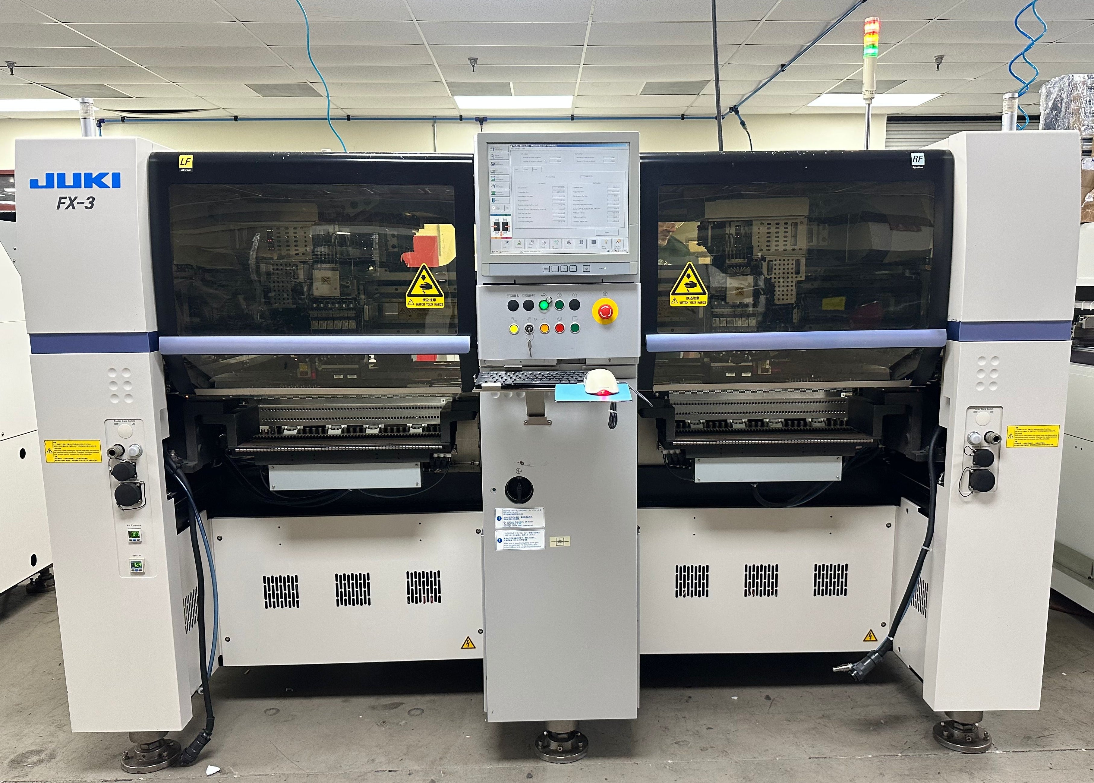 JUKI FX-3 High Speed Pick and Place  2009 #F38-D1023