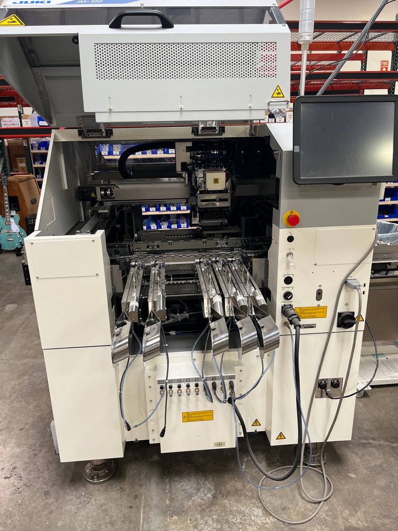 JUKI JM-20 & JM-100 Odd Form Hybrid SMT & Through-Hole Insertion Package-PENDING