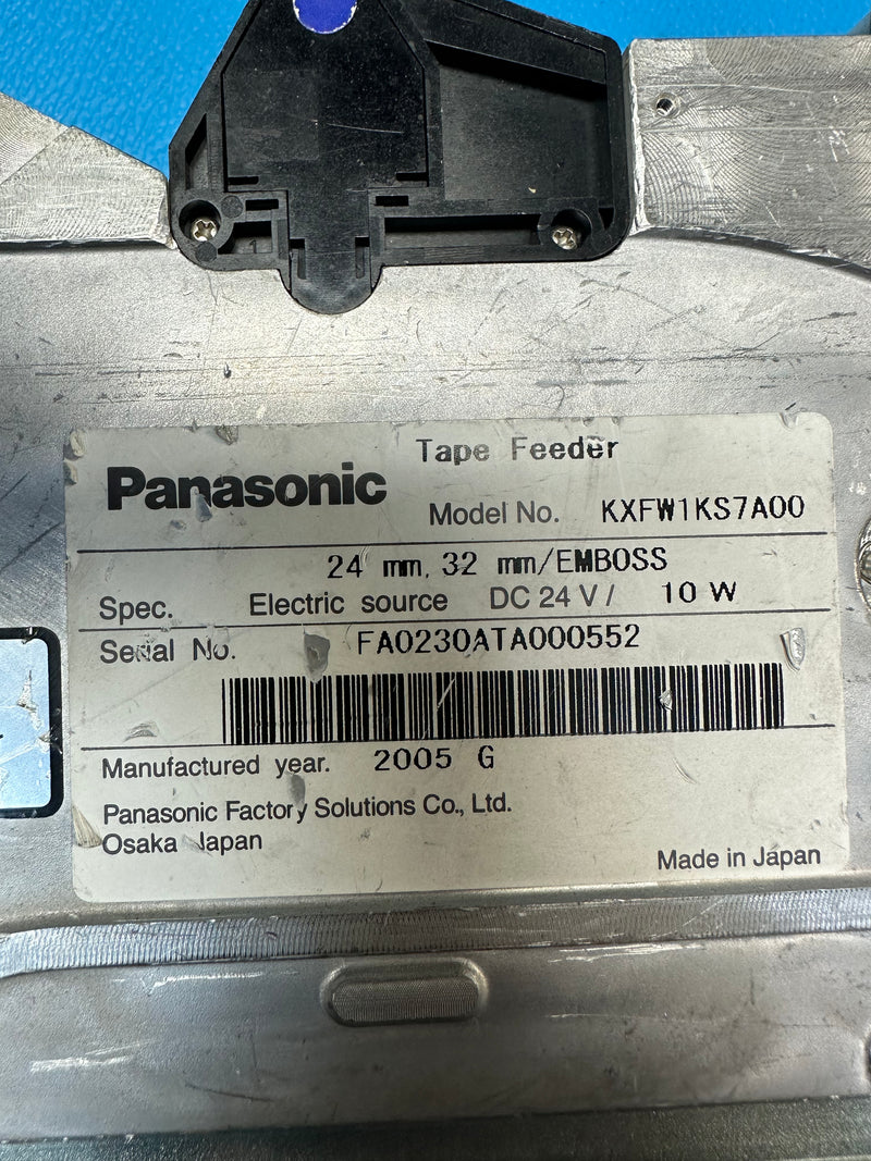 Panasonic KXFW1KS7A00 CM NPM  24/32 mm Emboss Tape Feeder