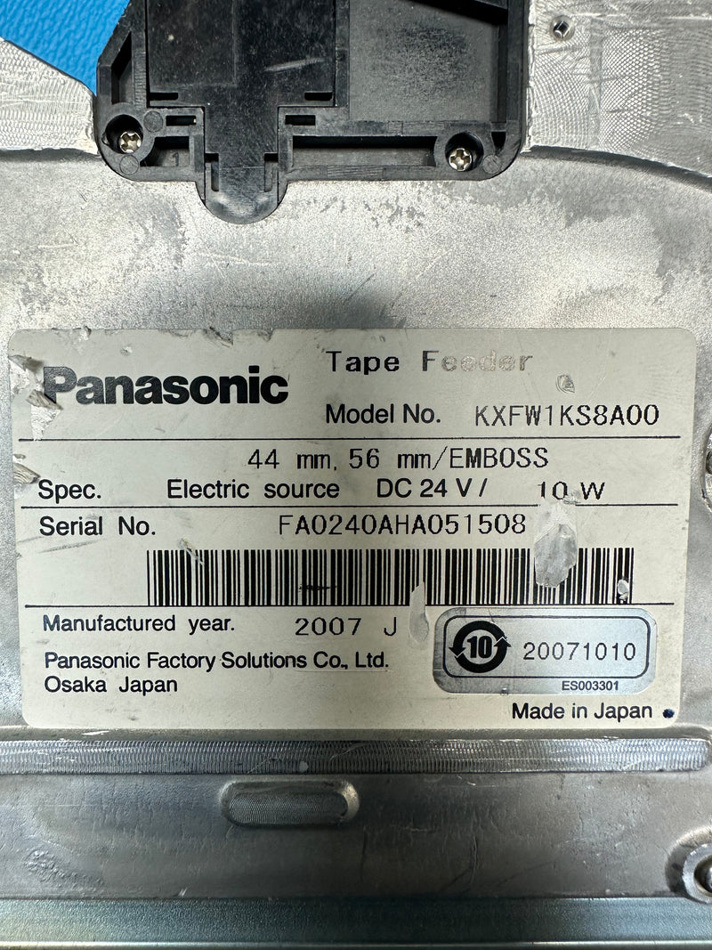 Panasonic KXFW1KS8A00 44/56 mm Emboss Tape Feeder