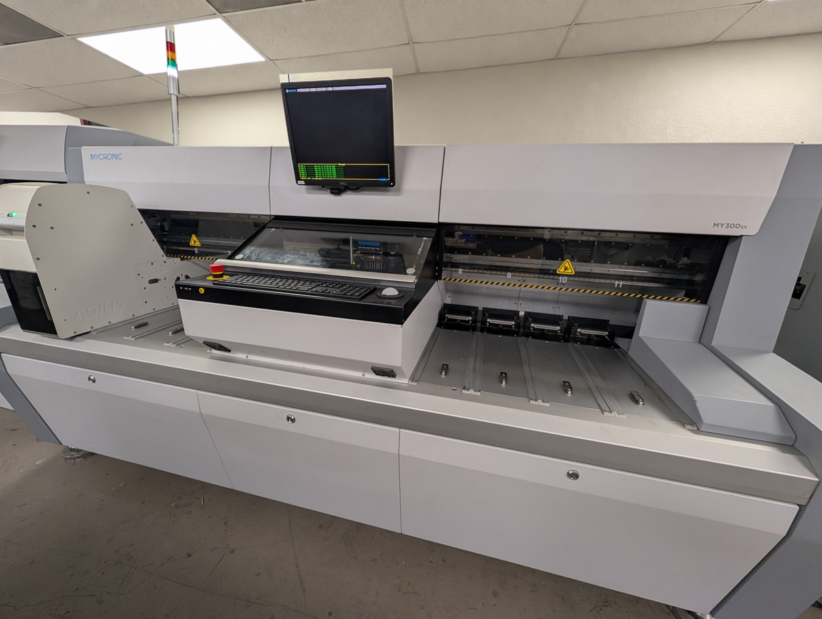 Mycronic My300 SX-11 2018 TpSyS 5.3, 11 Bay, Electrical Test - S/N 13011