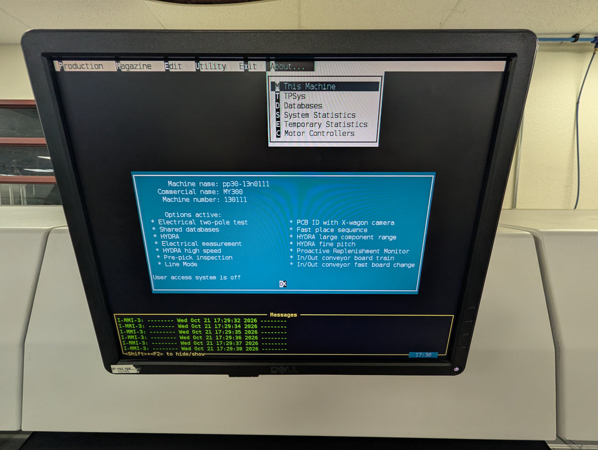 Mycronic My300 SX-11 — S/N 13011 [portal-media:fe3d4d1f4b80fbf11ebda1bb15f50d7a8e84e6cab45f2b08127f5f5a3382e934:162]