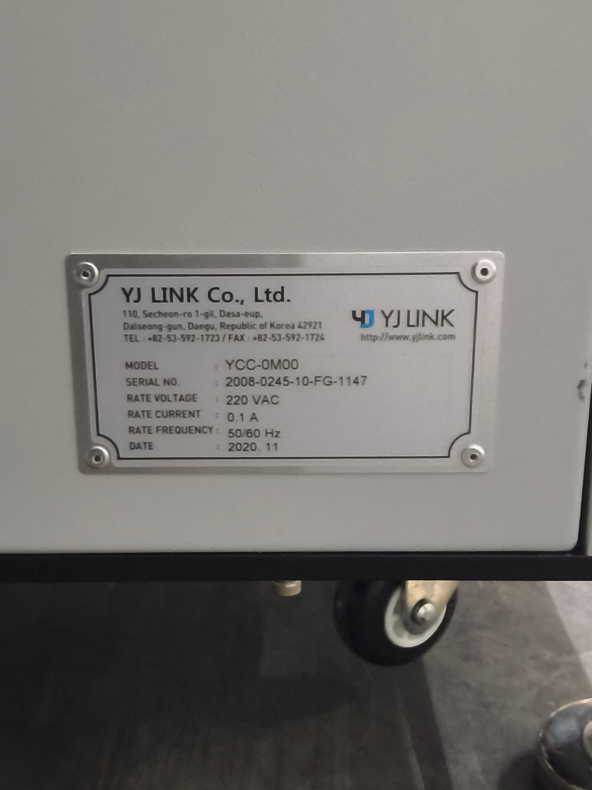 YJLink YCC-0M00 PCB — S/N 2008-0245-10-FG-1147 [portal-media:ca1d7ff6179b5479791c22297f99a67353b0abbdc6a23b3902573c73e6db122f:182]