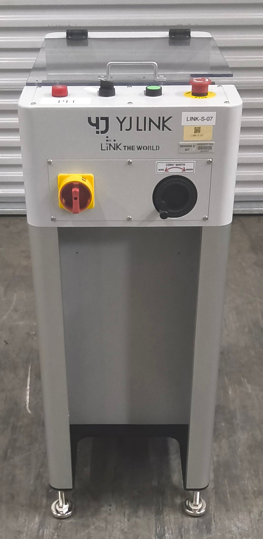 YJLink YWC-0M00 PCB Manual Conveyor — S/N 2008-0245-06-FG-1143 [portal-media:e874d68b9735aa6ce82339ba4d6c244fa2fe5780a2f0bbbabbf9ce9f647aa8fe:210]