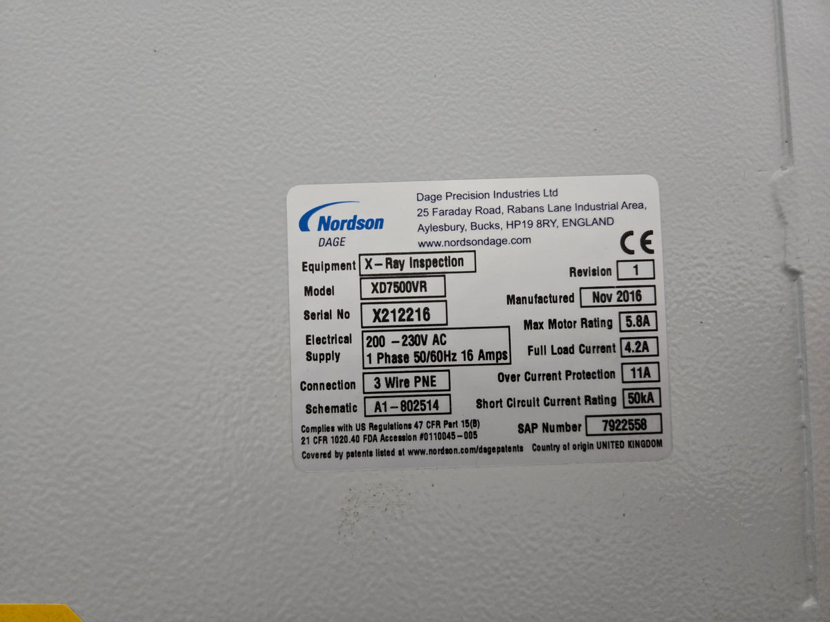 Nordson Dage XD7500VR Jade FP — S/N X212216 [portal-media:c9352337c849ee639748b0fa8b5149cfbc6b908a9e76579d28fce6e90debf4ac:36]